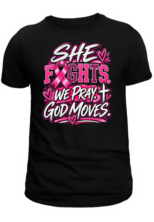 She fights we Pray
