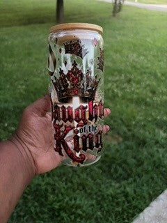 Daughter of the King Glass Tumbler